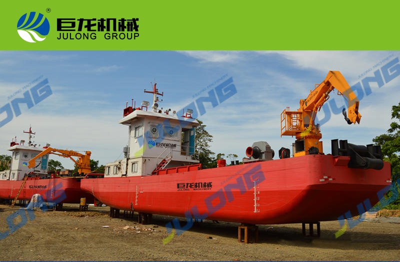 巨龍液壓吊車多功能工作船